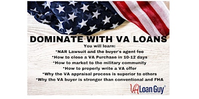 Primaire afbeelding van VA Loan Domination for Realtors