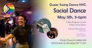 Primaire afbeelding van Queer Swing Dance Social - May