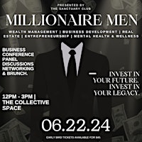 Millionaire Men Business Conference primary image