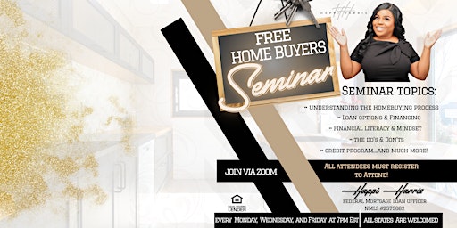 Virtual Home Buyers Seminar primary image