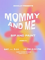 “Mommy & Me” Sip & Paint primary image