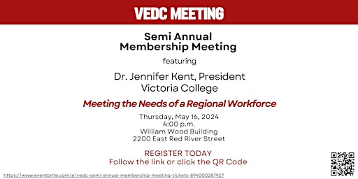 Imagem principal do evento VEDC Semi Annual Membership Meeting
