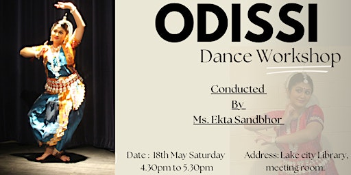 Immagine principale di Learn Odissi - The Indian Classical Dance form. (Free workshop) 