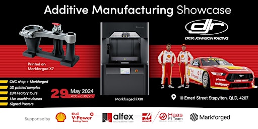 Primaire afbeelding van Additive Manufacturing Showcase at Dick Johnson Racing