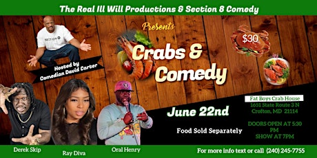 Crabs & Comedy