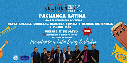 Imagem principal do evento Pachanga Latina, gala de recolección de fondos Festival Música del Mundo