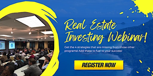 Earn 3X More Than Other Real Estate Investors Live Webinar primary image