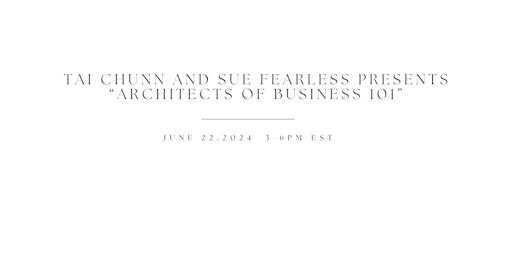 Hauptbild für Architects of Business 101