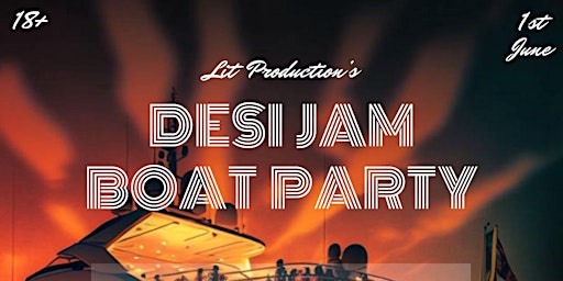DESI JAM BOAT PARTY primary image