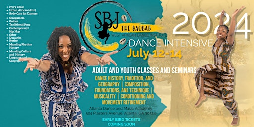 Imagen principal de SBJ - The Baobab 6th Annual Summer Dance Intensive