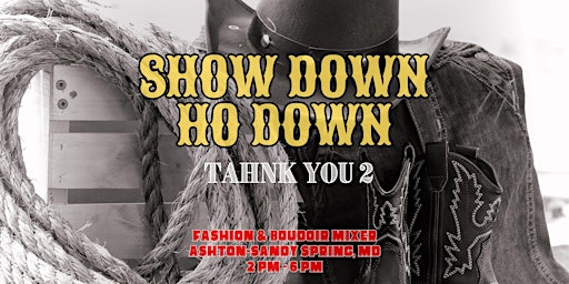 Thank You 2 Show Down Ho' Down  primärbild