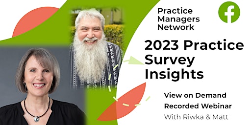 2023  Practice Survey Insights & Deep Dive | View on Demand primary image