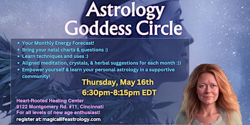 Imagem principal do evento Astrology Goddess Circle