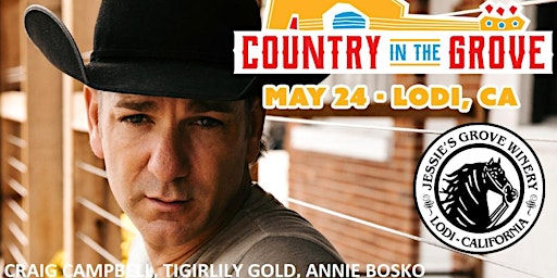 Imagen principal de Kat Country 103's  "Country In The Grove" Featuring: Craig Campbell