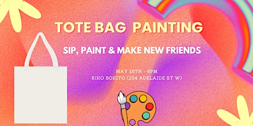 Tote bag painting primary image