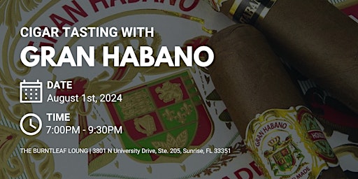 Immagine principale di Gran Habano Cigar & Spirit Pairing Experience 