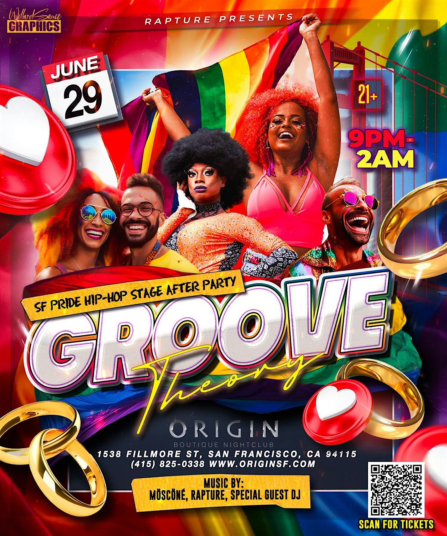 Groove Theory  - San Francisco  Pride Hip-Hop Stage After Party