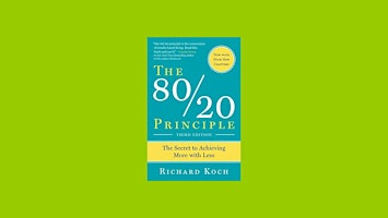 Imagem principal do evento Download [ePub] The 80/20 Principle: The Secret to Achieving More with Less