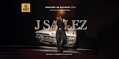 Imagen principal de J Salez Live Bachata Concert
