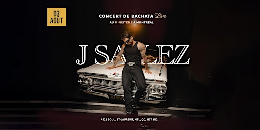 J Salez Live Bachata Concert primary image