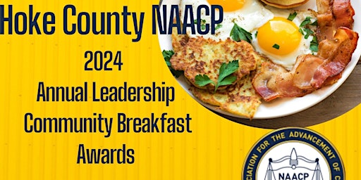 Imagen principal de Hoke County NAACP Annual Community Leadership Awards  Breakfast