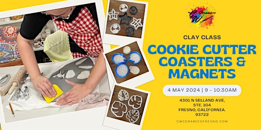 Imagen principal de Clay Class: Cookie Cutter Coasters and Magnets