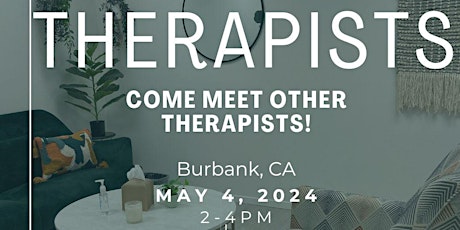 Therapists Mixer - Networking Event
