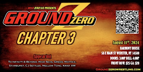 Wild Zero LLC Presents Ground Zero Chapter 3