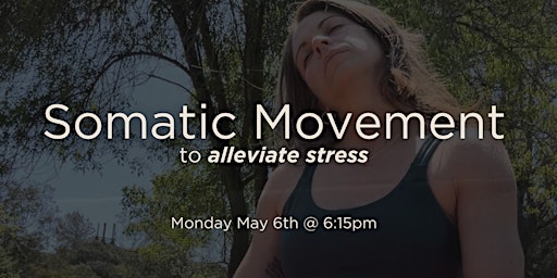Imagem principal do evento Somatic Movement to Alleviate Stress