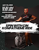 Hauptbild für Spin Class with Cindy "Konpa Spin" Themed Ride