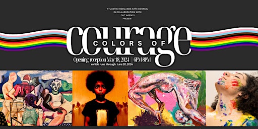 Primaire afbeelding van Colors of Courage - LGBTQ+ and BIPOC Art Exhibit