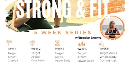 Primaire afbeelding van Strong & Fit: Wednesday 5 Week Series