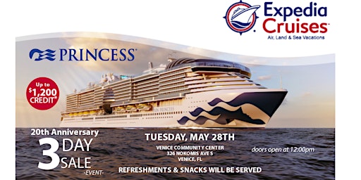You're Invited to an Exclusive Princess 3 Day Sale Event - Venice