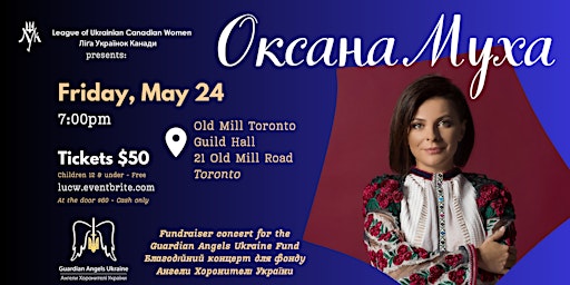 Imagem principal do evento Oksana Mukha | Toronto | May 24