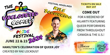 Uncloseted Comedy Pride Festival 2024
