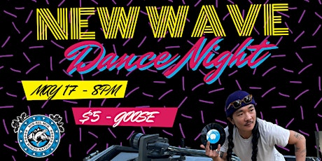 New Wave Dance Night - Fundraiser!