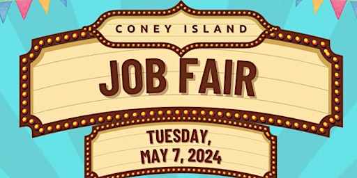 Imagem principal do evento 2024 Coney Island Job Fair