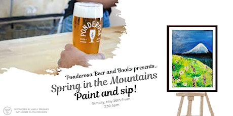 Spring in the Mountains at Ponderosa Beer and Books!