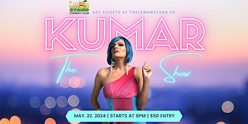 Imagem principal do evento The Kumar Show | Wednesday, May 22nd at The Lemon Stand