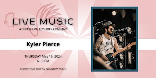 Live Music at FVC with Kyler Pierce May 16 primary image