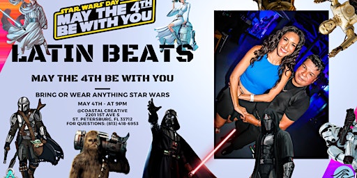 Primaire afbeelding van Latin Beats: May the 4th Be With You!