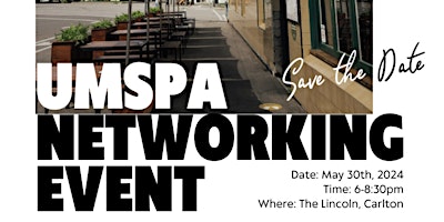 UMSPA Networking Event 2024 primary image