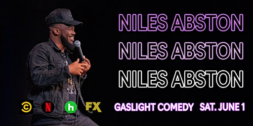 Imagem principal do evento Gaslight Comedy presents Niles Abston