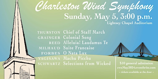 Hauptbild für Charleston Wind Symphony May 5