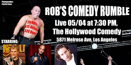 SATURDAY STANDUP COMEDY SHOW: ROB'S COMEDY RUMBLE