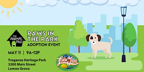 Paws in the Park Adoption Event