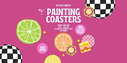 Image principale de Painting Coasters - Small Group Version