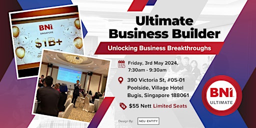 Imagem principal do evento BNI Ultimate Monthly Business Builder