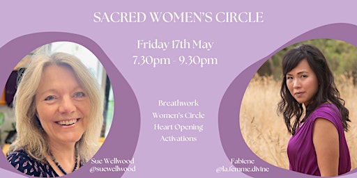 Sacred Women's Circle - Friday 17th May  primärbild