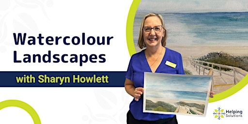 Imagem principal do evento A Brush with Creativity | Watercolour Landscapes with Sharyn Howlett